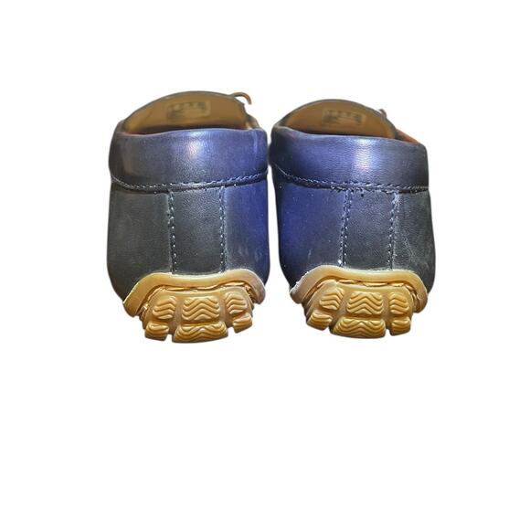 Collection by Clarks Ultimate Comfort Slip On Moccasin Loafer Navy Blue Size 7.5 - Picture 5 of 11